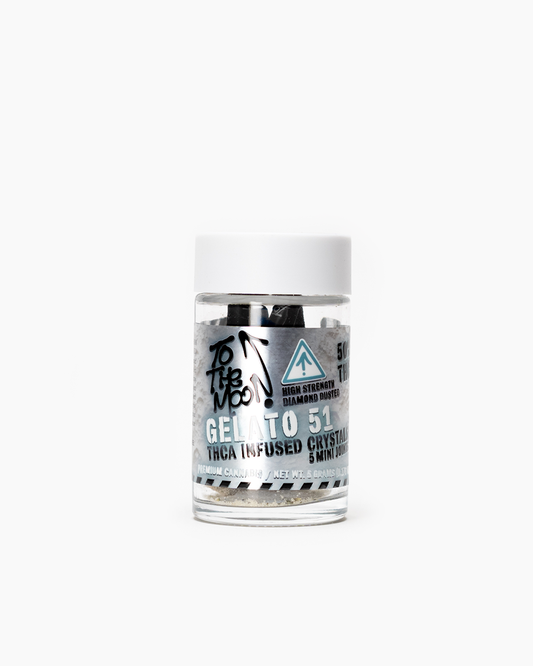 Wholesale: To the Moon Infused pre-roll: Gelato 51         (30 units)